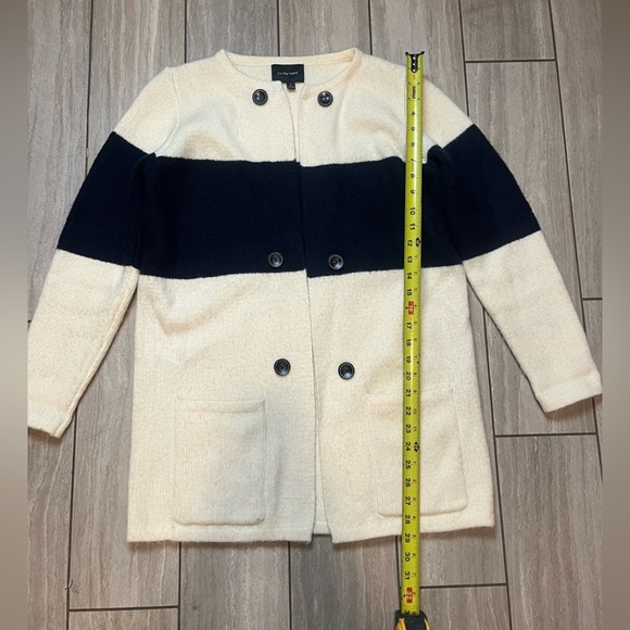 Anthropologie La Fee Verte Color Block Cardigan Size Small - Picture 3 of 8